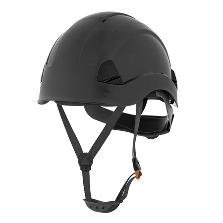 Jackson Safety CH300 Climbing Industrial Hard Hat, Non-Vented, Black 20907